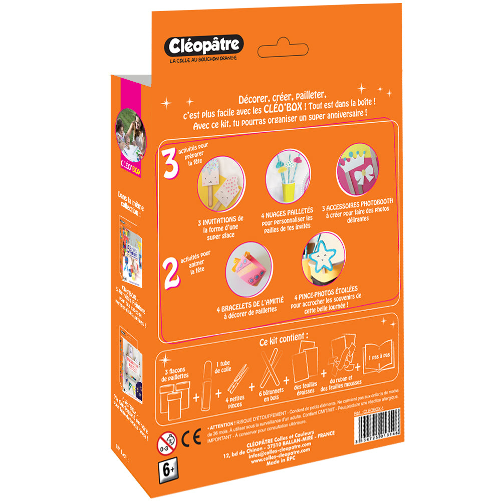 CLÉO'BOX - 5 Activités Paillettes
