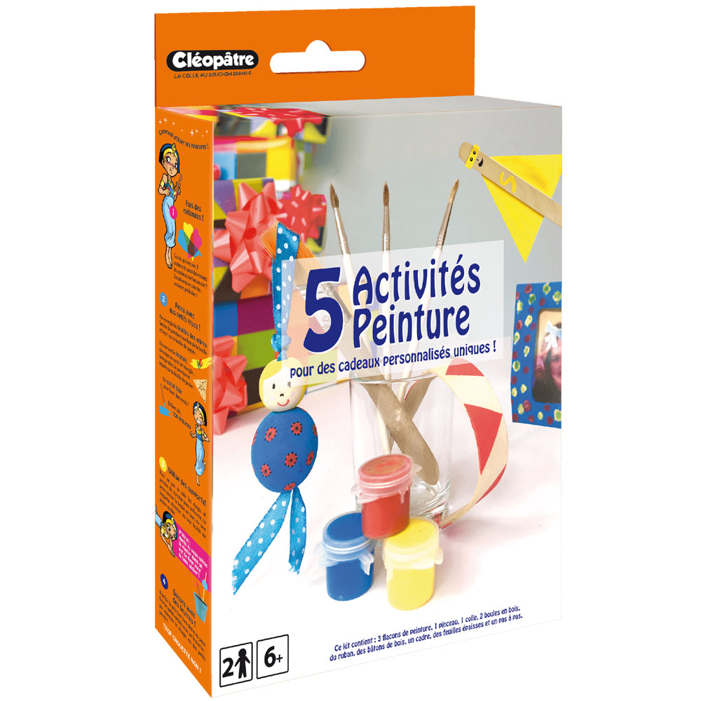 CLÉO'BOX - 5 Activités Peinture