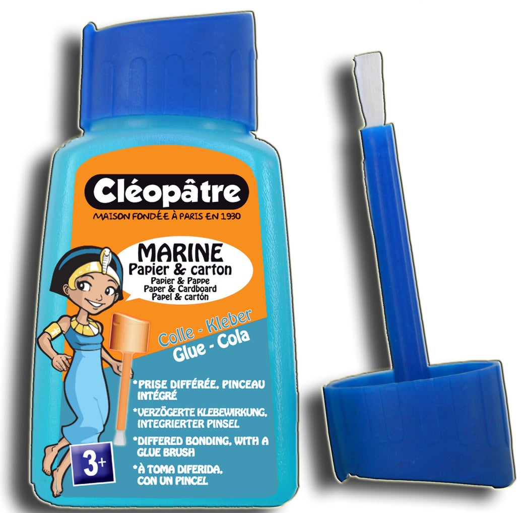 Colle Marine en 80 gr avec pinceau incorporé