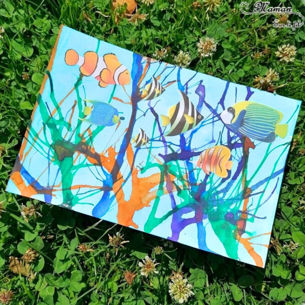 KIT DU P'TIT CHIMISTE CRÉATIF : 10 activités créatives amusantes et surprenantes avec de l'encre à dessiner !