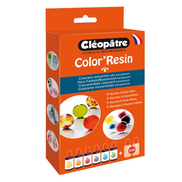 Boîte de 6 Color'Resin