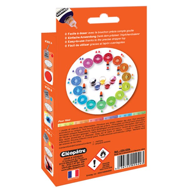 Boîte de 6 Color'Resin