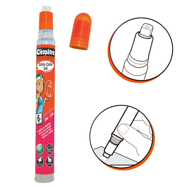 Stylo Colle transparente en 20g