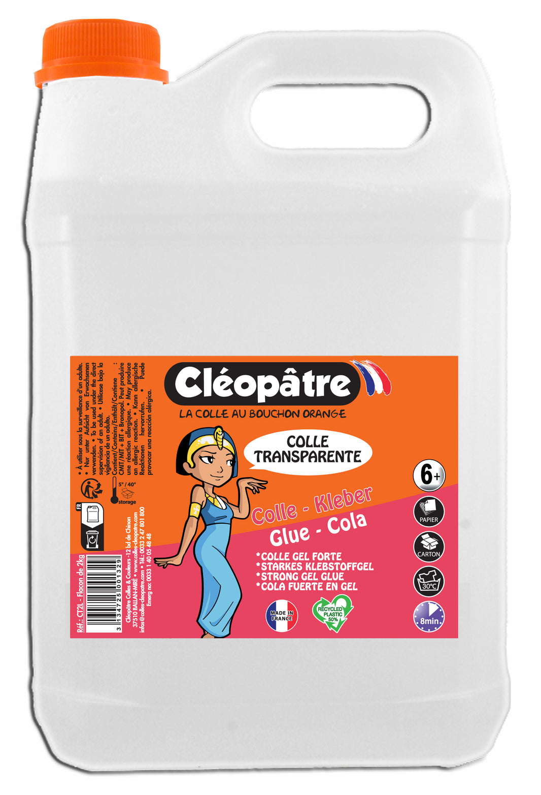 Colle transparente