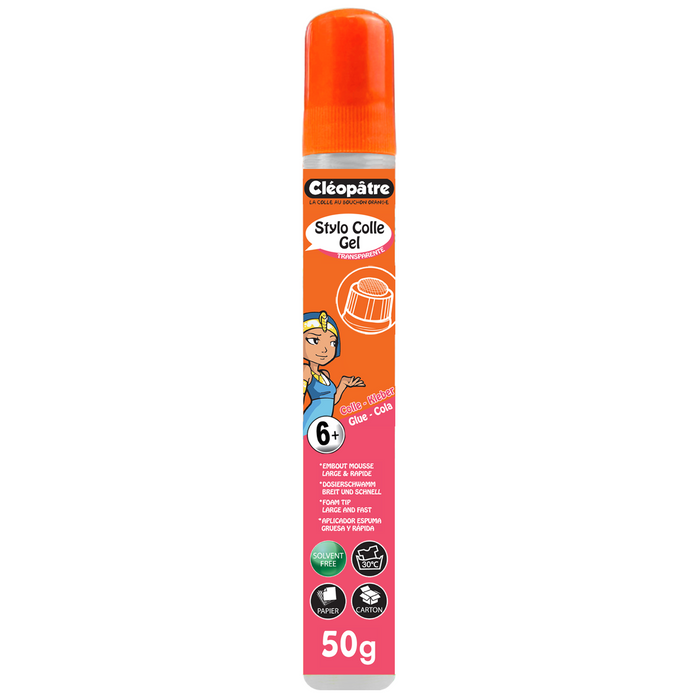 Stylo Colle transparente en 50 gr