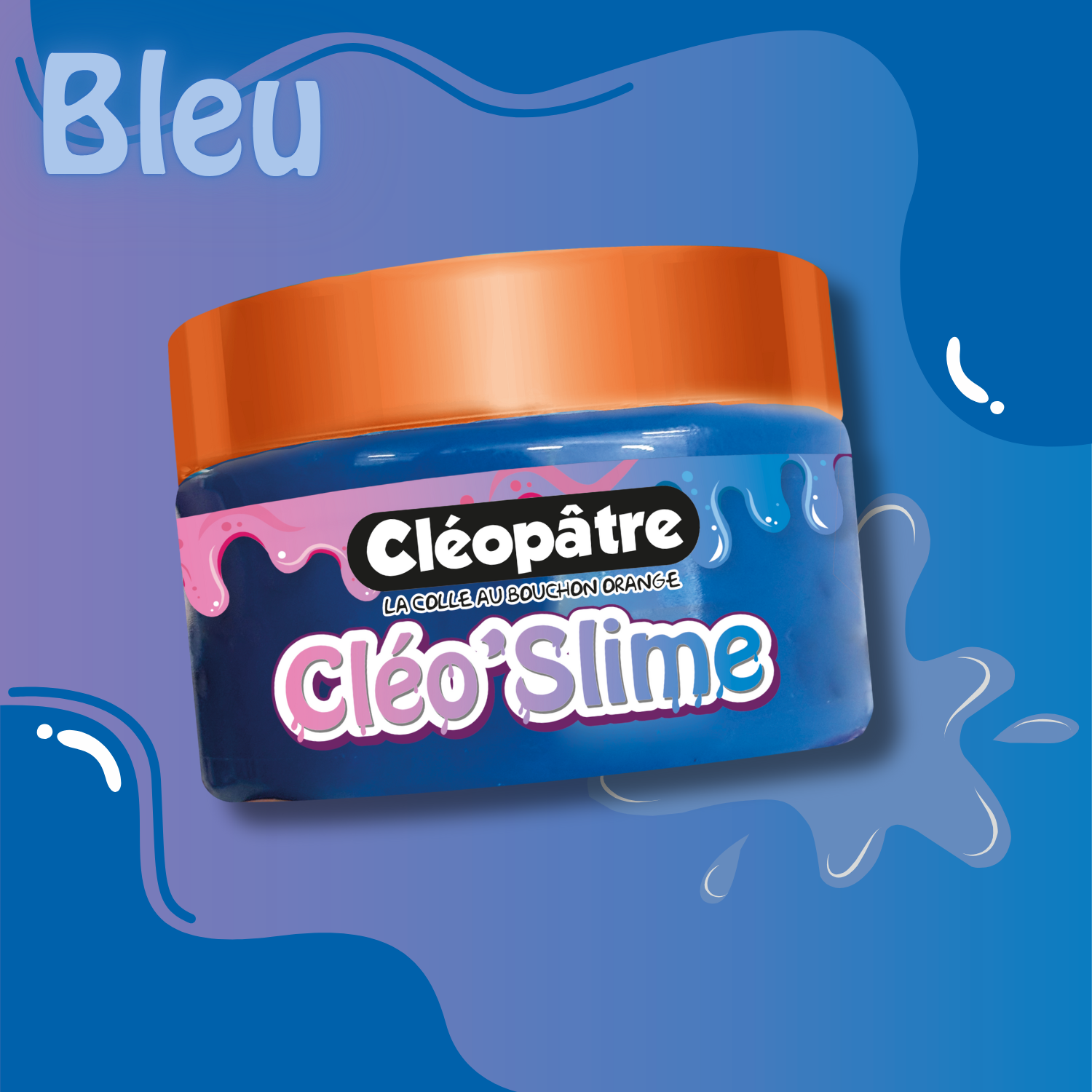 Cléo'Slime display de 6 pots de 120g de Slime