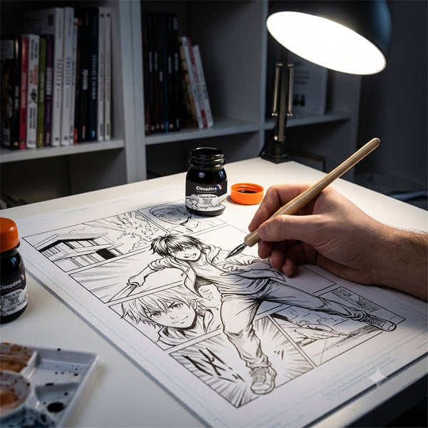 Encre de chine Noir