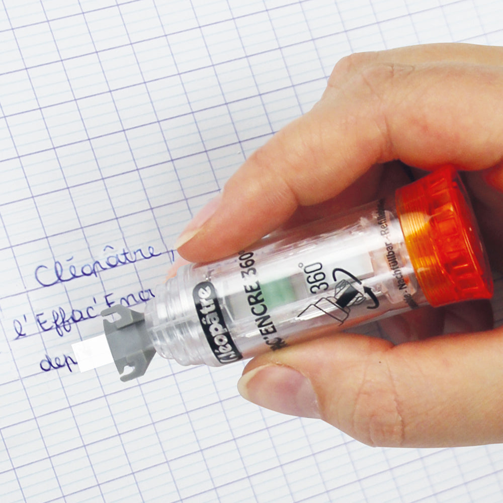 Effac'Encre 360Â° tête rotative Correction Blanc