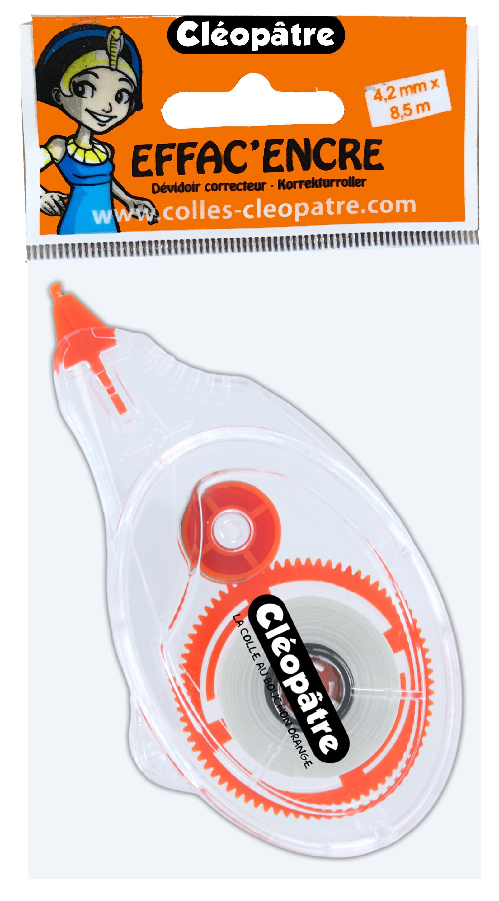 Rolleur Correction Blanc 8M /4,2 MM