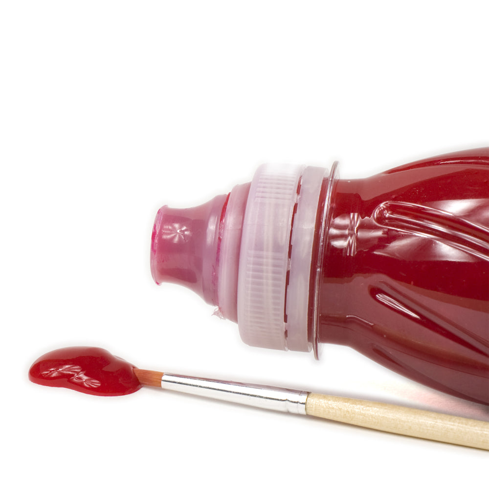 8 flacons Aquarel'Gel 250ml : Jaune Primaire, Rouge Vif, Rouge Primaire, Bleu Primaire, Violet, Vert, Terre de Sienne, Noir