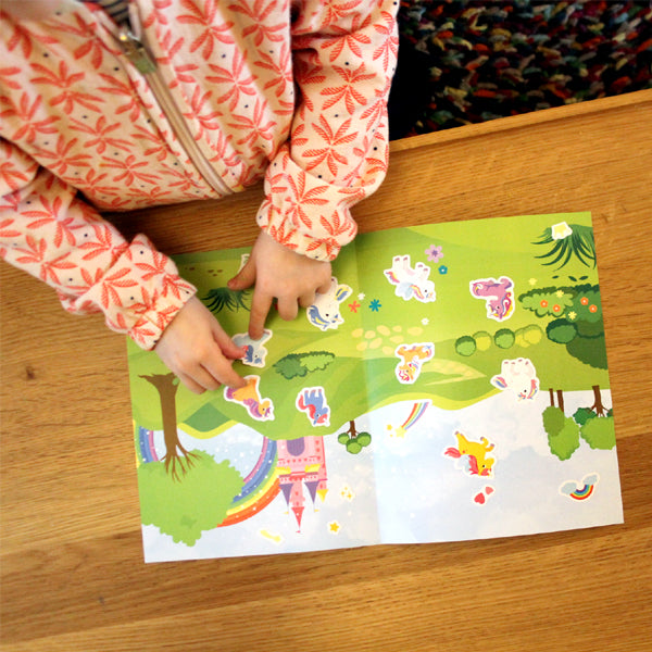 18 gommettes No Pack Licornes