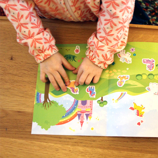 18 gommettes No Pack Licornes