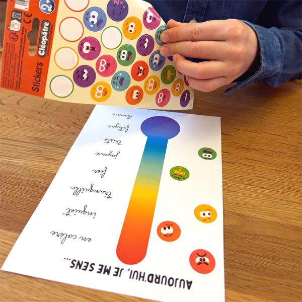 32 gommettes No Pack émotions