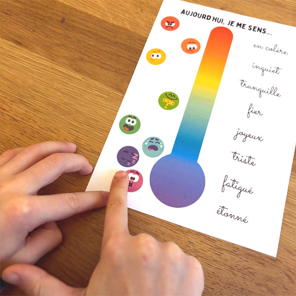 32 gommettes No Pack émotions