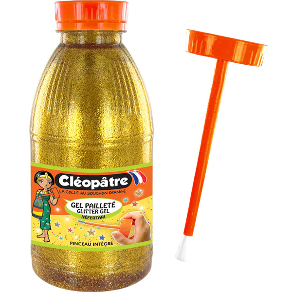 Gel Pailleté métallisé en 500ml