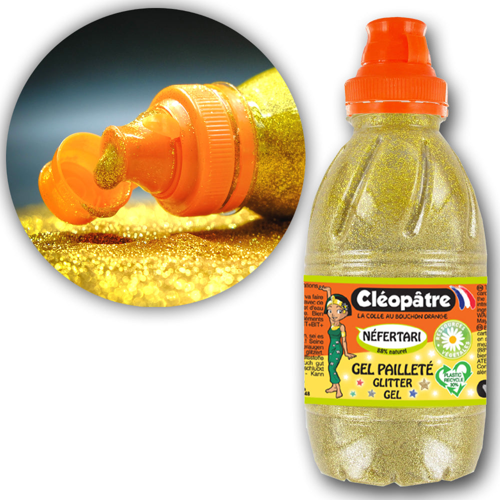 Gel Pailleté métallisé en 500ml