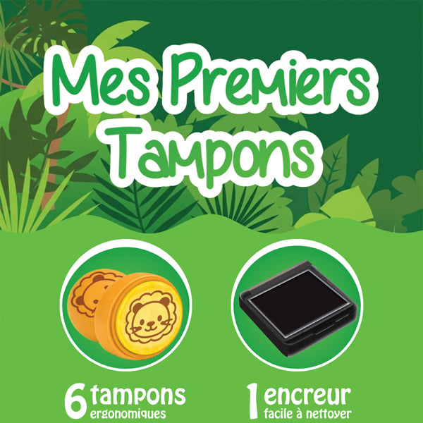 Mes premiers tampons + encreurs