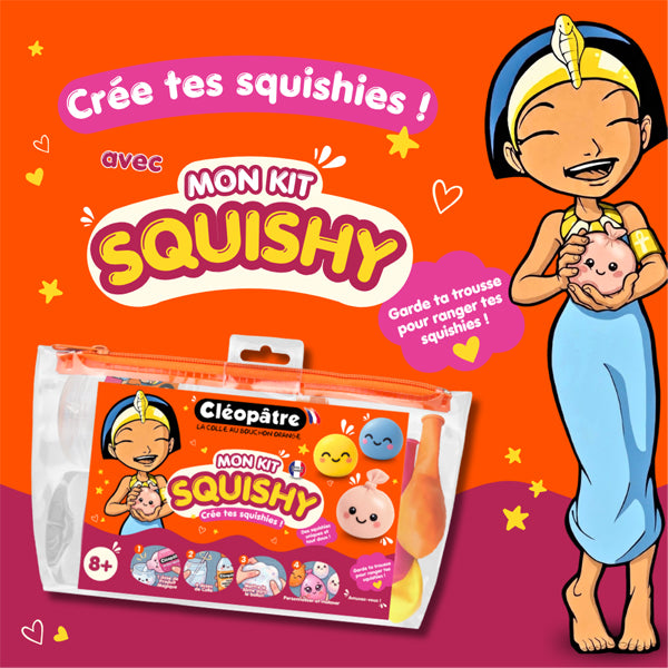 Mon Kit Squishy, crée tes squishies uniques et tout doux !