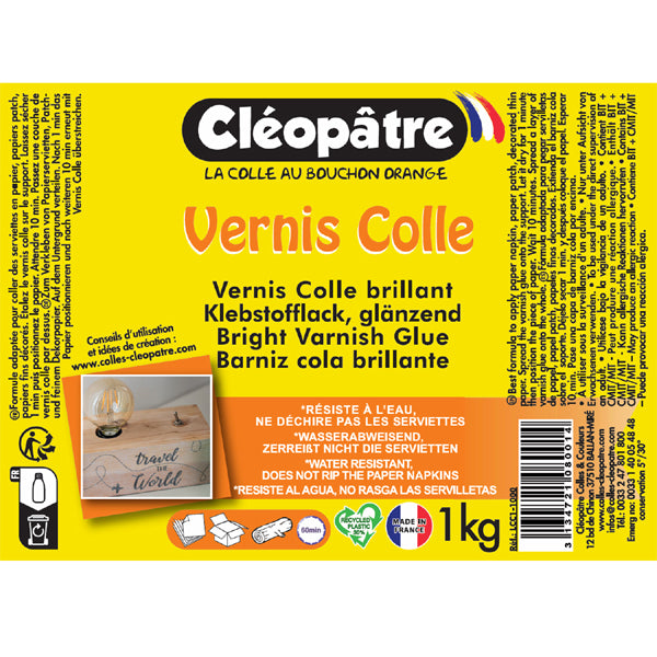 Vernis Colle Brillant