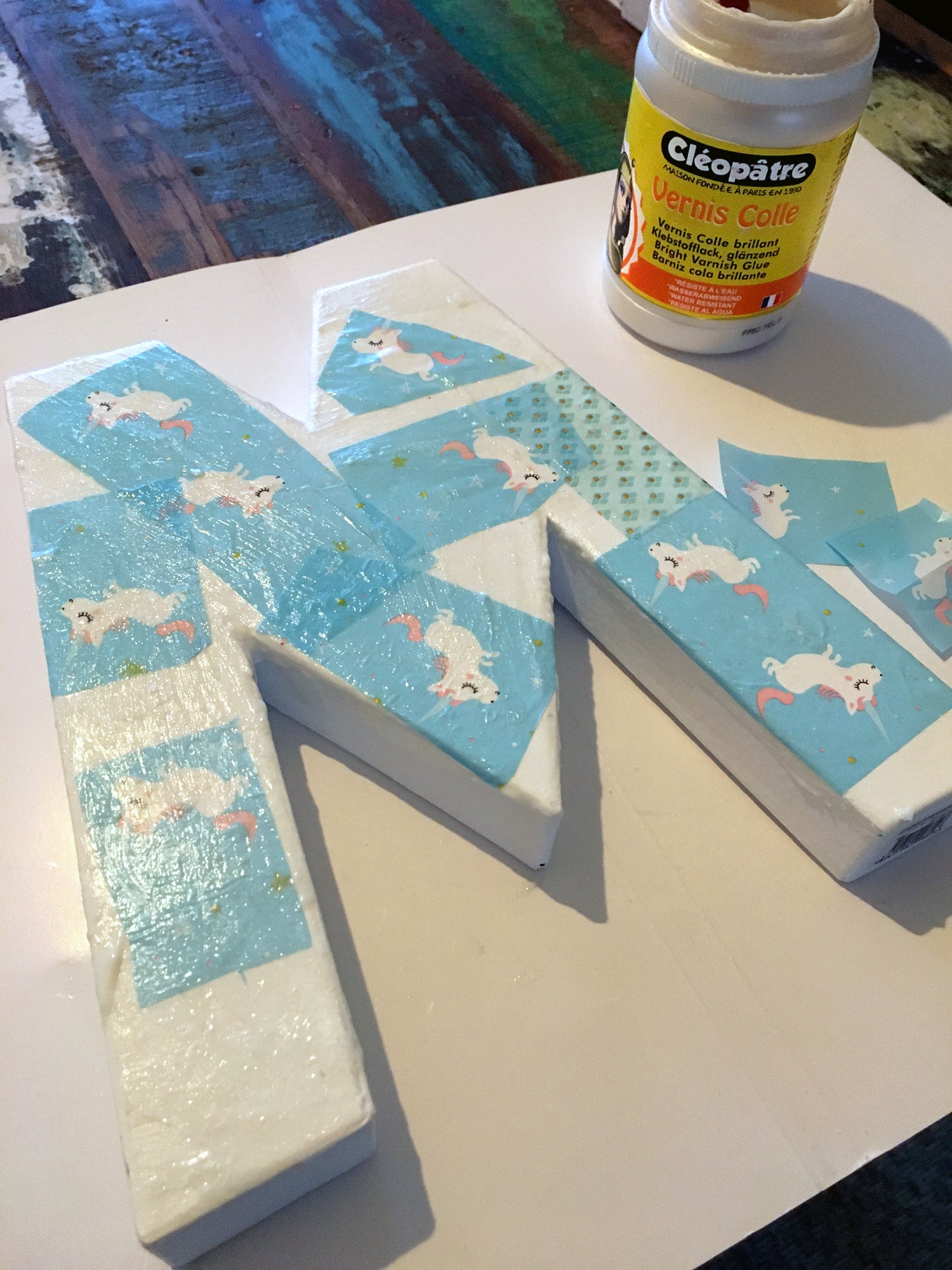 Vernis Colle Brillant