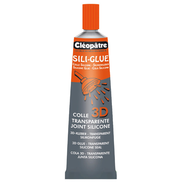 Sili-glue colle silicone en 75g avec embout de précision