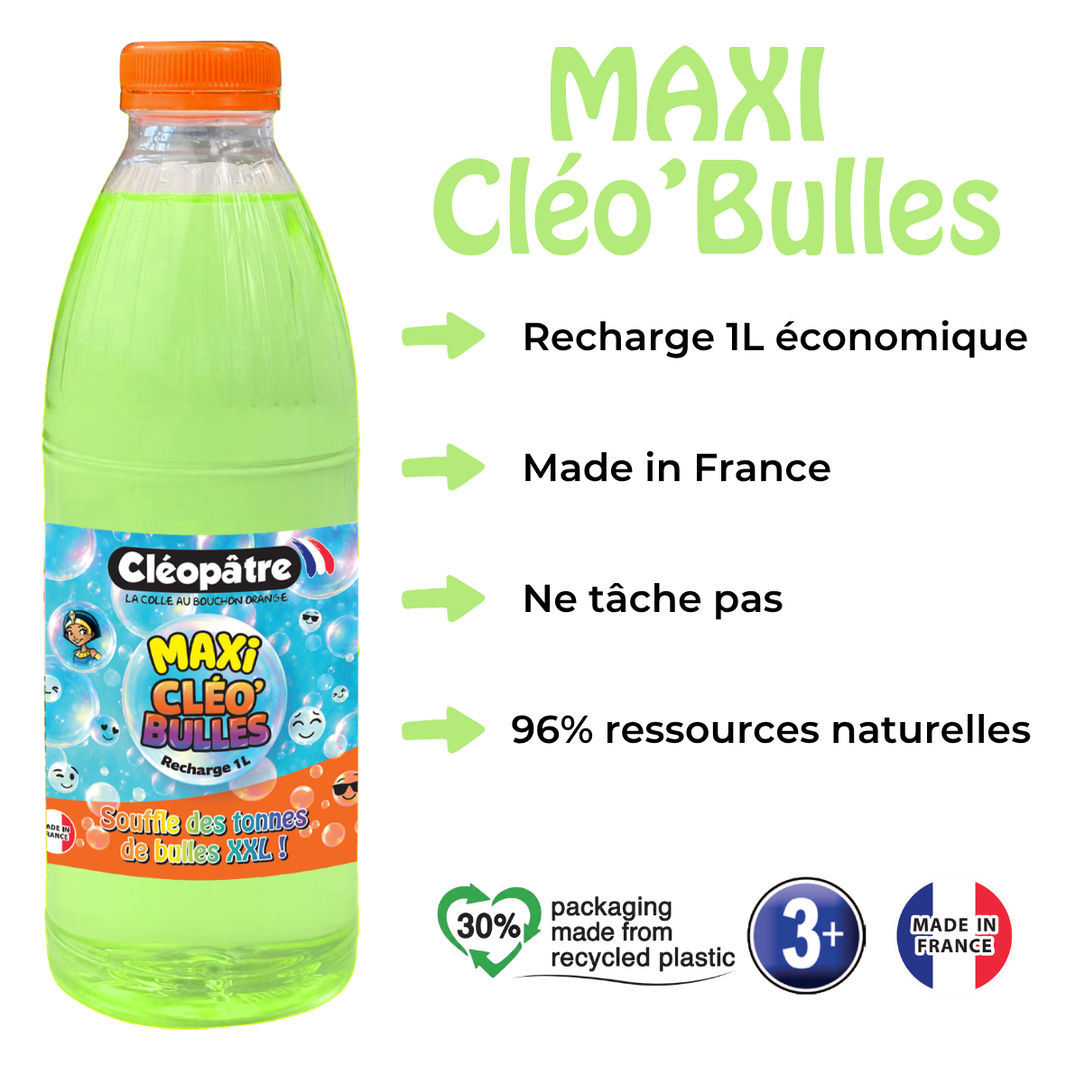 Maxi Cléo’Bulles – Recharge 1 L