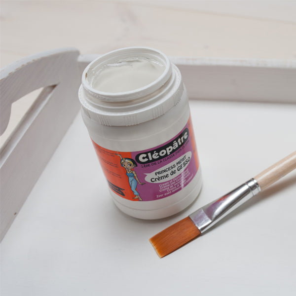 Crème de GESSO Princess Mérit 250ml (peinture d'apprêt, sous-couche blanche)