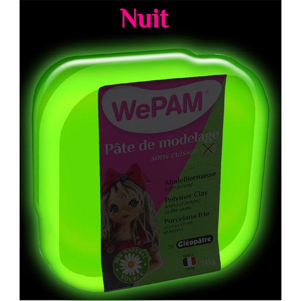 WePAM PHOSPHORESCENTE pâte de modelage 145 ml