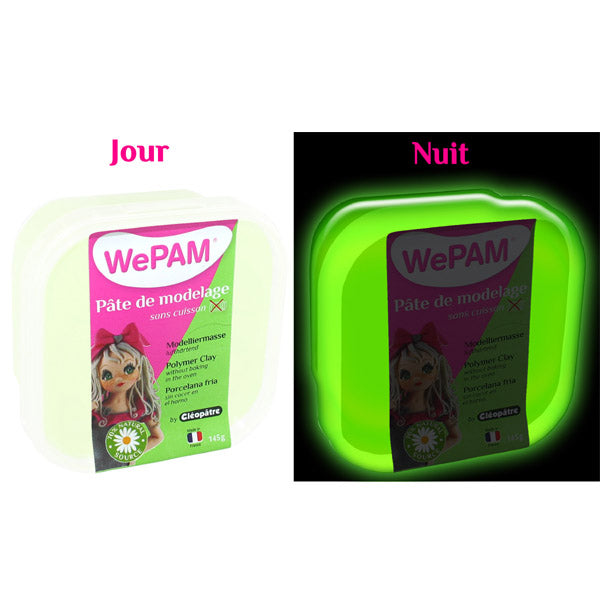 WePAM PHOSPHORESCENTE pâte de modelage 145 ml