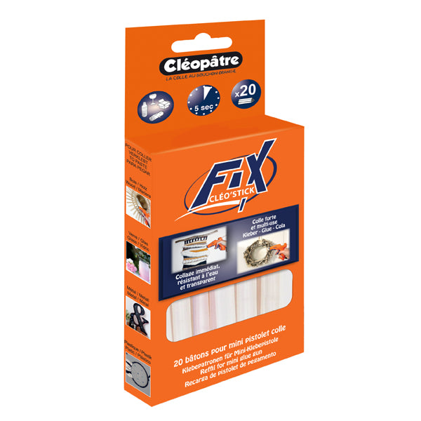 Boîte de bâtons de colle universelle Cléo'STICK FIX
