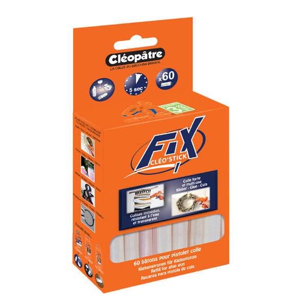 Boîte de bâtons de colle universelle Cléo'STICK FIX