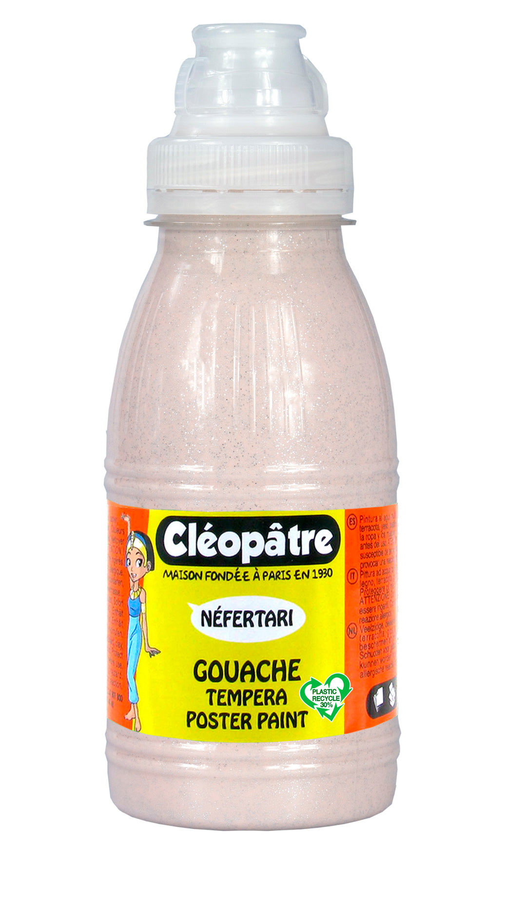 Peinture Pailletée Pastel Pêche en 250 ml