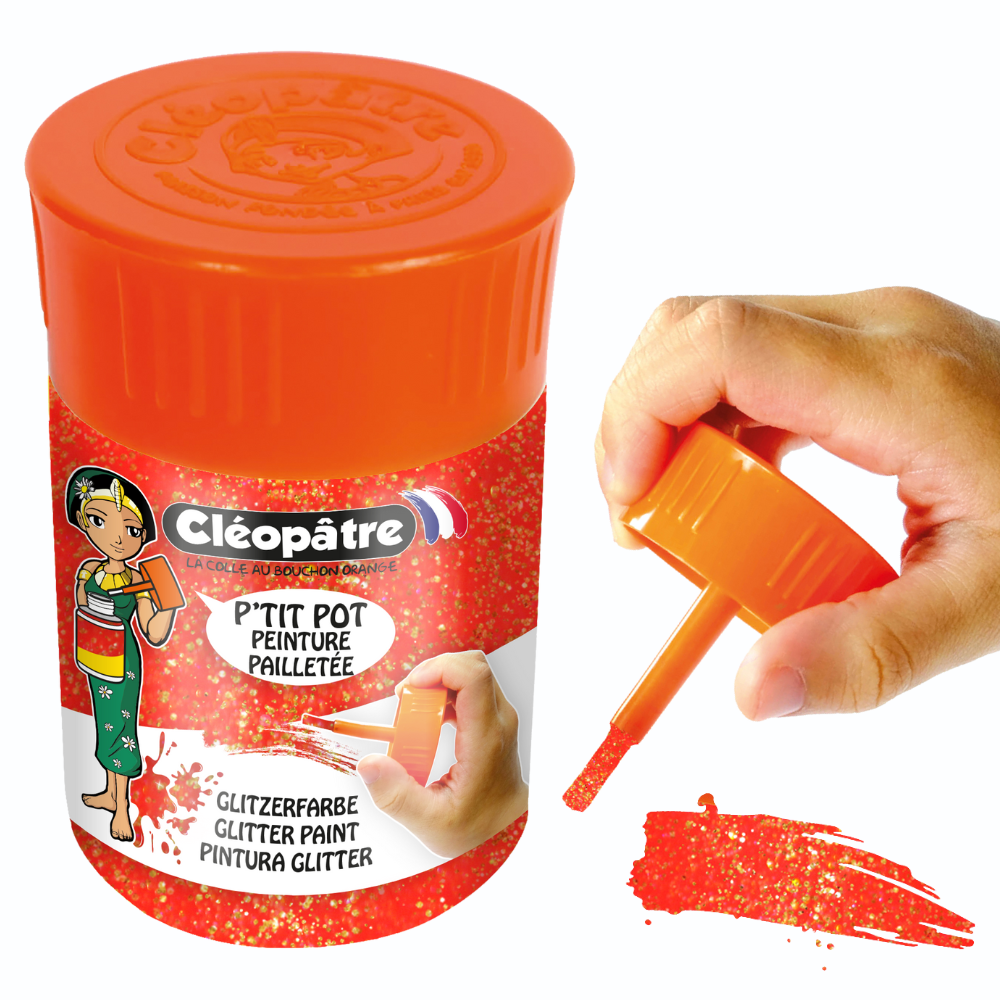Petit pot de Peinture Pailletée 50ml