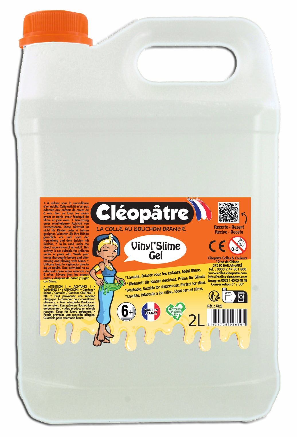 Vinyl'Slime Gel en 2 kg